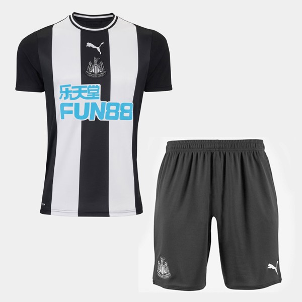 Camiseta Newcastle United 1ª Niños 2019-2020 Blanco Negro